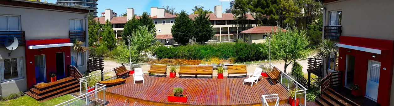Panorámica del deck solarium